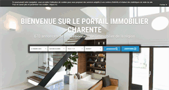Desktop Screenshot of immobilier-en-charente.com